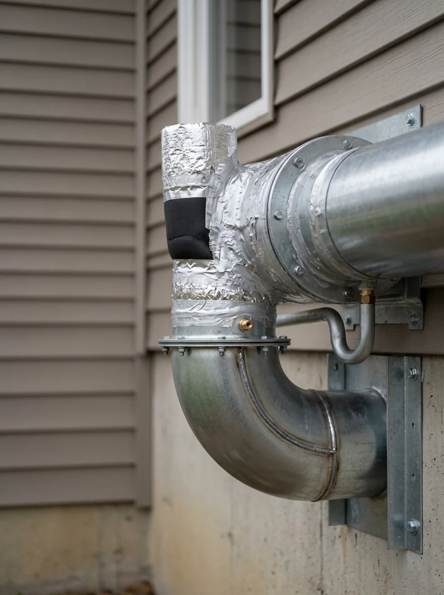 Close-up of quality workmanship on a Noblesville property, showing precision and professional finishing details.